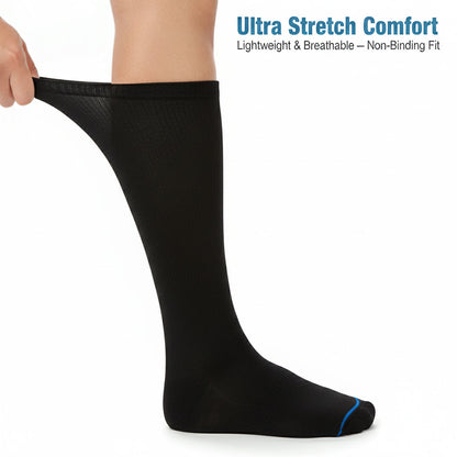 Diabetic Crew Socks for Men & Women – Soft Stretch, Seamless & Comfort Fit for Sensitive Feet - Alpine Collection
