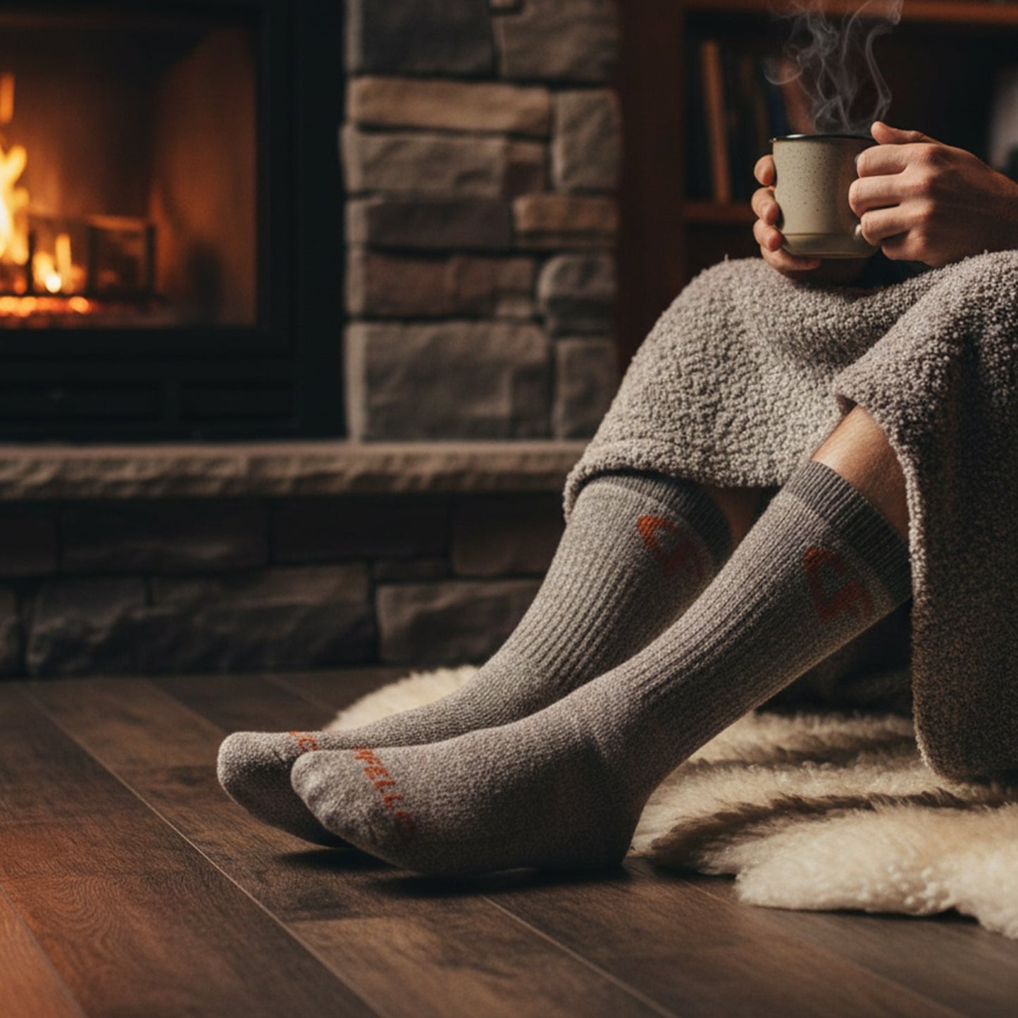 Men’s & Women’s Thermal Crew Socks - Soft, Thick & Heat Retaining Winter Socks - Alpine Collection