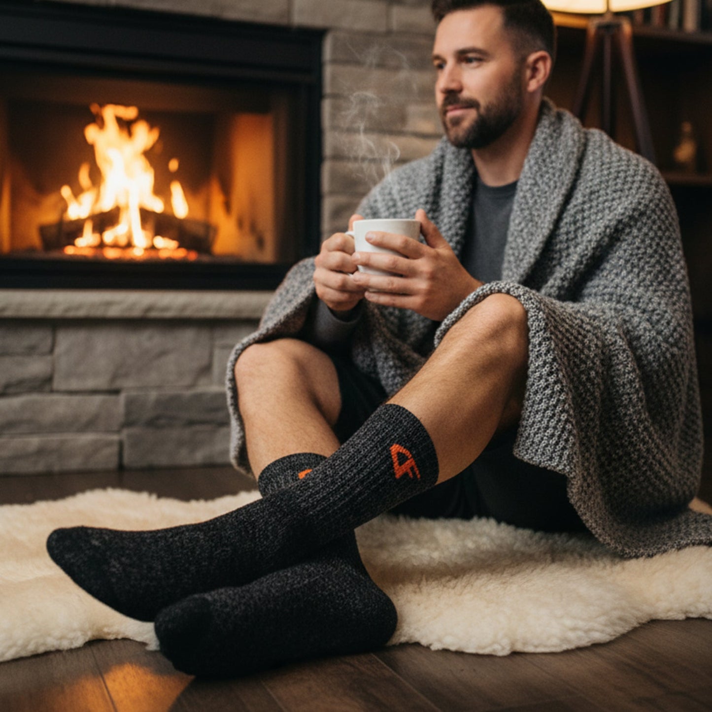 Men’s & Women’s Thermal Crew Socks - Soft, Thick & Heat Retaining Winter Socks - Alpine Collection