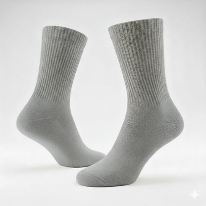 Diabetic Crew Socks for Men & Women – Soft Stretch, Seamless & Comfort Fit for Sensitive Feet - Alpine Collection